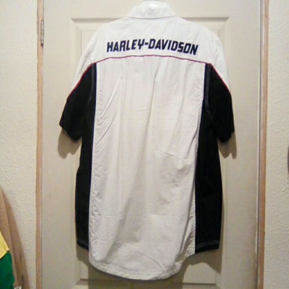 NWT Authentic Harley Davidson Button up shirt - Picture 3 of 6